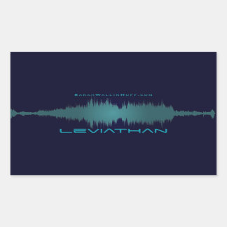 Leviathan Soundwave Stickers Rektangulärt Klistermärke