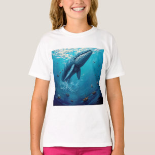 Leviathans flykt till frihet – Surreal valkonst T Shirt