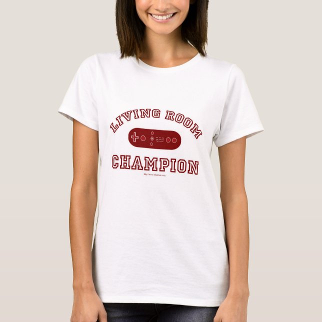 Leving Room Champion! T-shirt (Framsida)