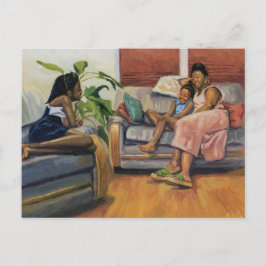 Leving Room Lounge 2000 Vykort