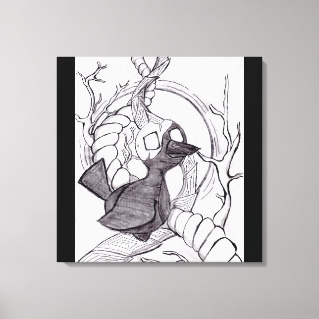 Leving träd-serien canvastryck (Framsida)