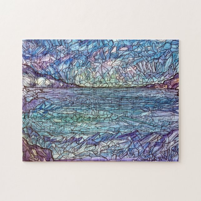 Levi's Lookout (Väster ellerCal Abstrakt) Puzzle Pussel (Horisontell)