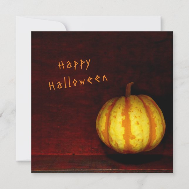 Levitate Pumpkin - Stilleben Kort (Framsida)