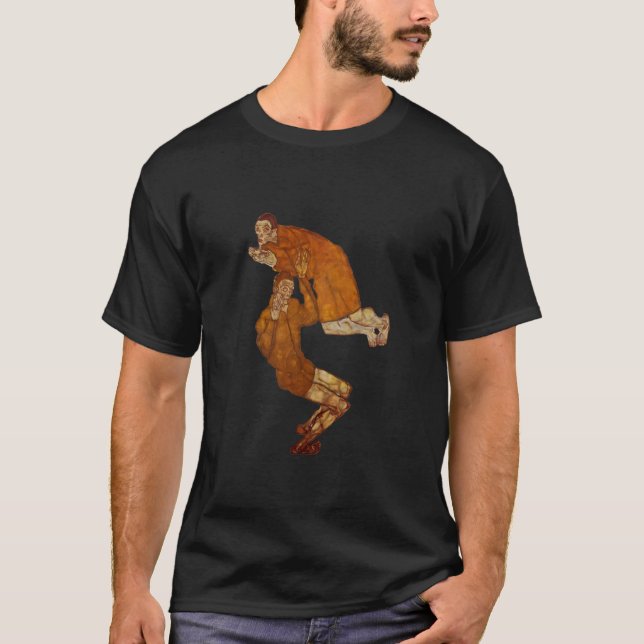 Levitation från Egon Schiele 1915 T Shirt (Framsida)
