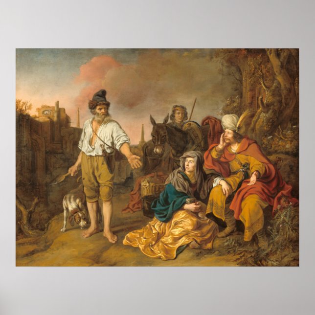 Levite, Gibeah - van den Eeckhout Fine Art Poster (Framsidan)