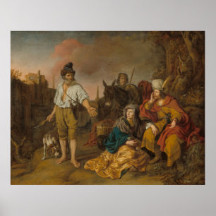 Levite och hans konkubin i Gibeah, Gamla testament Poster