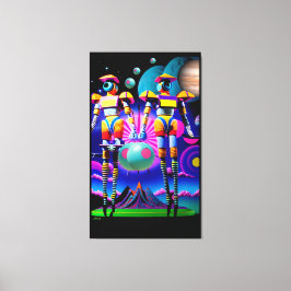 Levitetens storlek - Ken Gage Art Canvastryck