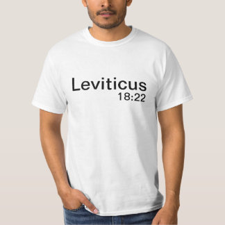 Leviticus 18:22 tee shirt