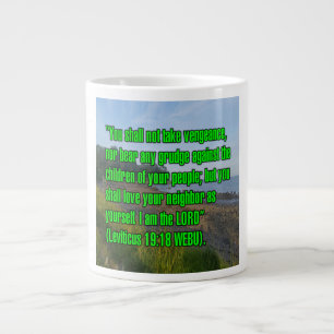 Leviticus 19:18 WEBU Mugg Jumbo Mugg