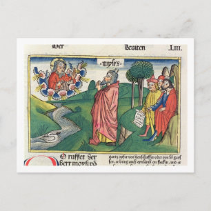 Leviticus 1 1-7 Lagen om erbjudanden, från "Nu" Vykort
