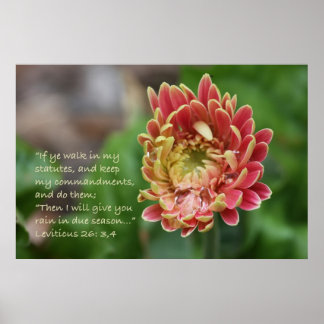 Leviticus 26:3,4 Poster skript