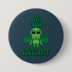 Levla Lättlöst Lovecraft Söt Cthulhu Knapp
