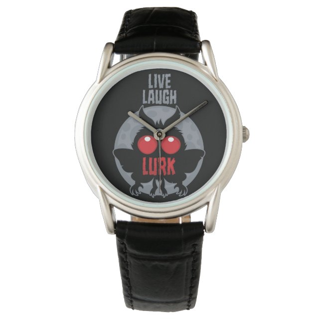 Levla Lura Lurka Mothman Kryptid Armbandsur (Framsida)