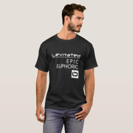 LEVmanar svart T-tröja V3 för sinnesrörelse T Shirt