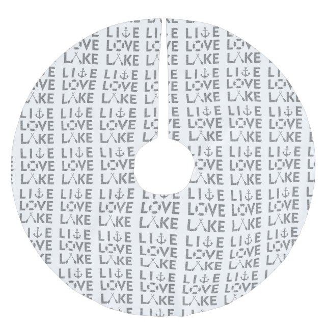 **LEVNAD I SJÖ** JULGRANSMATTA BORSTAD POLYESTER (Framsidan)