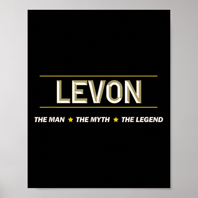 Levon - mannen som myten om förklaringen _ Manar B Poster (Framsidan)