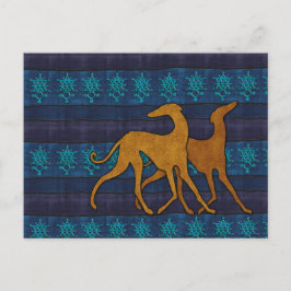 Lévrier azawakh vykort