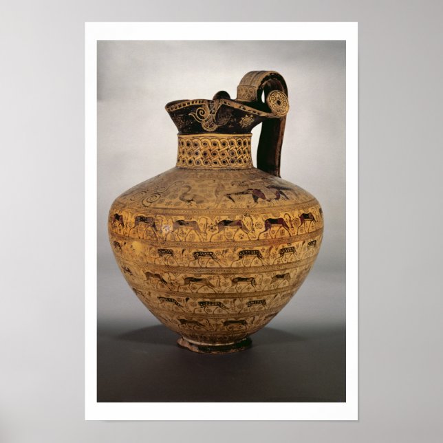 "Levy Oinochoe", en Öster Orientalizing v Poster (Framsidan)