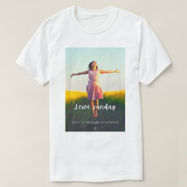 Lewe Vandag Asof Jy Vanaand Gaan Braai T Shirt