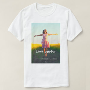 Lewe Vandag Asof Jy Vanaand Gaan Braai T Shirt