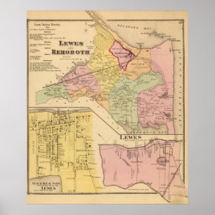 Lewes och Rehoboth Poster