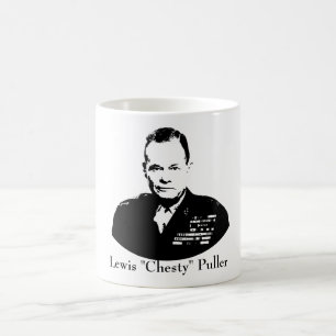 Lewis "bredbröstad" Puller Kaffemugg