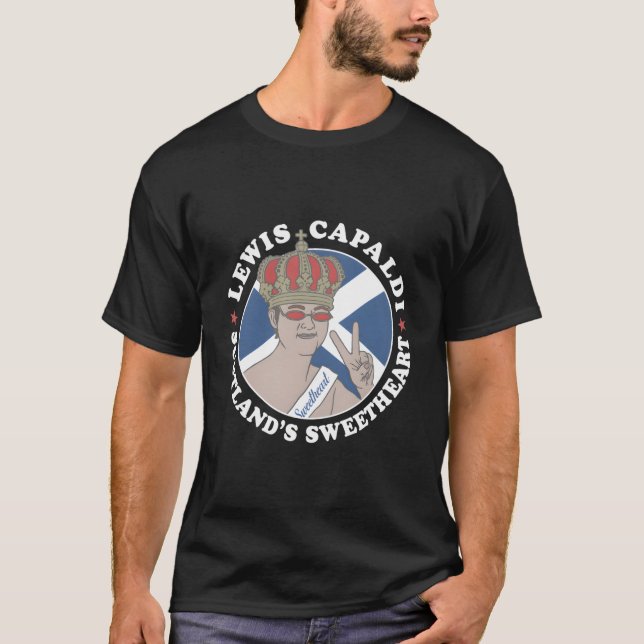 Lewis Capaldi Â€“ Scotlands älskling T Shirt (Framsida)