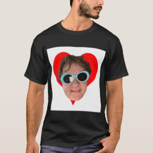 Lewis Capaldi Heart& Solglasögon Classic T-Sh T Shirt