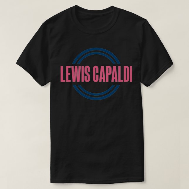Lewis Capaldi u2013 Någon You Kärlek Logotyp Pocke T Shirt (Design framsida)