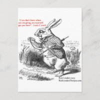 Lewis Carroll Looking Glass Illustration & Citat