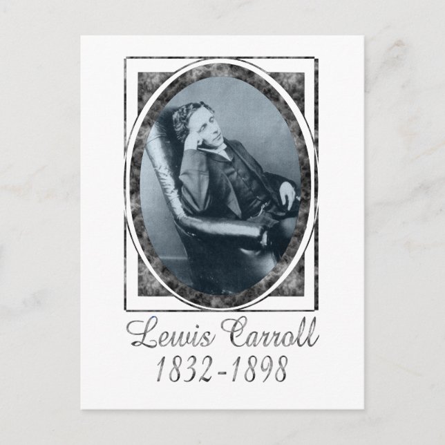 Lewis Carroll Vykort (Framsida)