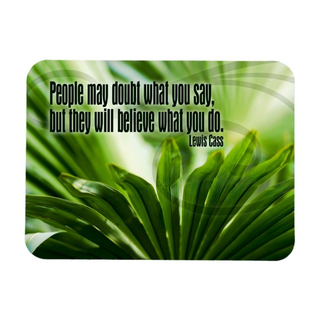 Lewis Cass inspirationsoffert "tveksamhet" Flexibe Magnet (Horisontell)