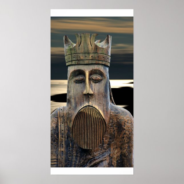 Lewis Chessman Poster Skriv ut (Framsidan)