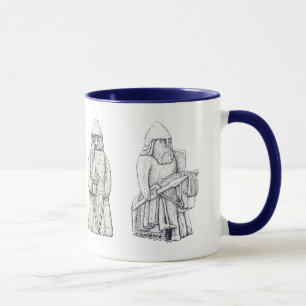 Lewis chessmen kväver konsten mugg
