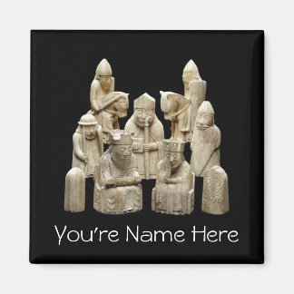 Lewis Chessmen Magnet