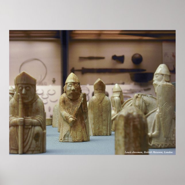 Lewis Chessmen poster (Framsidan)
