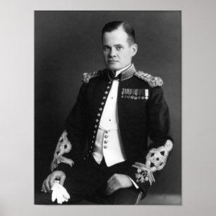 Lewis Chety Puller - Marine Corps Legend Poster