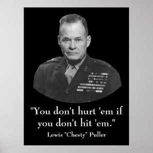 Lewis "Chety" Puller Poster