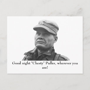 Lewis "Chety" Puller Vykort