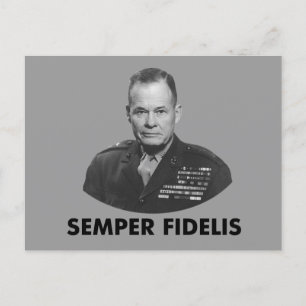 Lewis "Chety" Puller Vykort