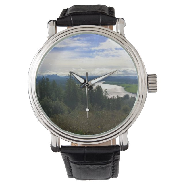 Lewis & Clark River, OR Armbandsur (Framsida)
