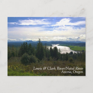 Lewis & Clark River, OR Vykort