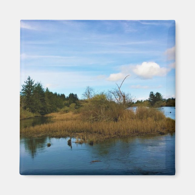 Lewis & Clark River, Oregon Magnet (Framsidan)