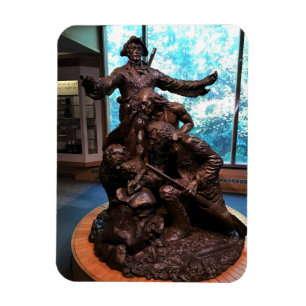 Lewis & Clark Statue, Fort Clatsop, Oregon Magnet