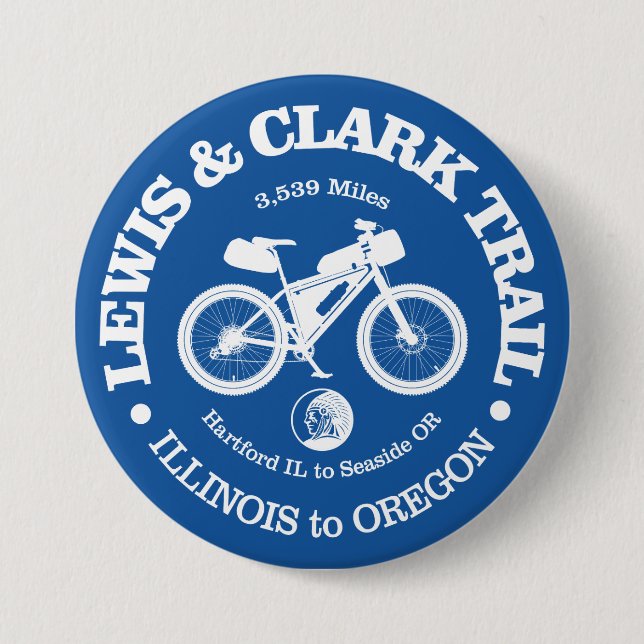 Lewis & Clark Trail (cykling) Knapp (Framsida)
