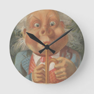 Lewis & Co. bötfäller livsmedelEphemera Rund Klocka