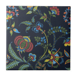 Lewis Day's "Granny" Small Ceramic Tile Kakelplatta