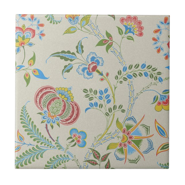 Lewis Day's "Granny" Small Ceramic Tile Kakelplatta (Framsidan)