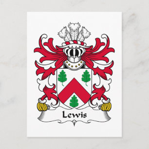 Lewis Family Crest Vykort