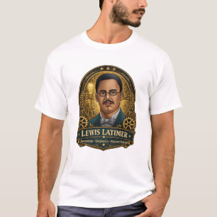 Lewis Latimer – Elektrisk innovatör T Shirt